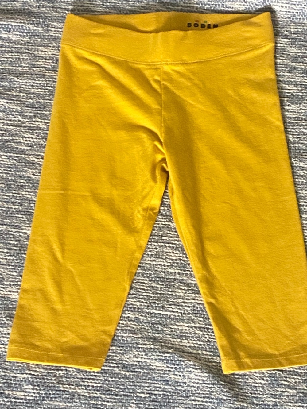 Mini Boden Yellow Kids leggings 4-5 years.
